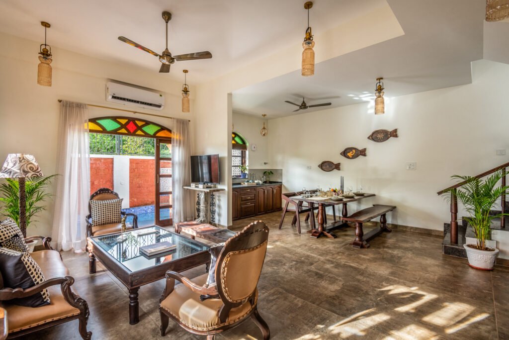 6BHK Private Pool Villa Near Calangute (28)